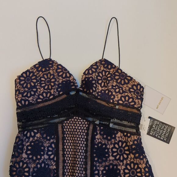 NWT SELF-PORTRAIT Lace Dress - Picture 10 of 11